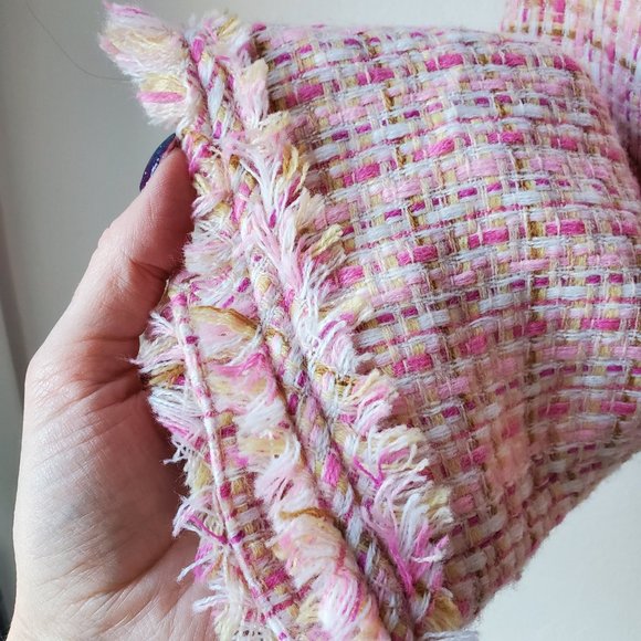 Pink plaid Clueless Y2K Preppy style Body Central Blazer - Picture 4 of 8